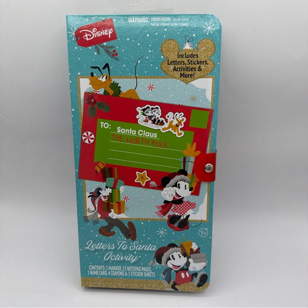 Disney Mickey & Friends Letters To Santa Activity Kit‎